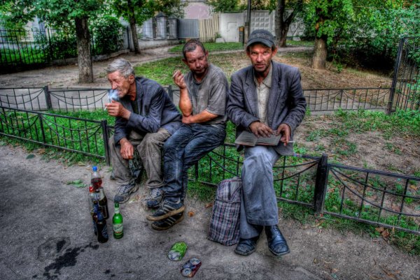 Самые смешные бомжи в мире