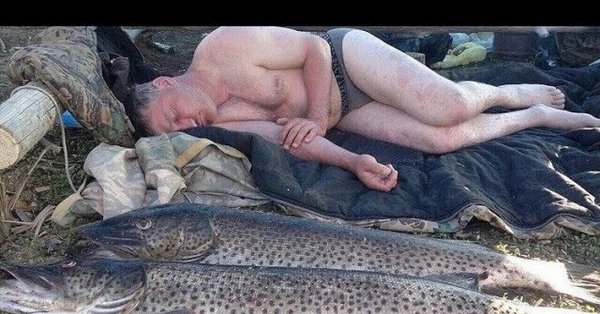 Смешные уловы рыбаков