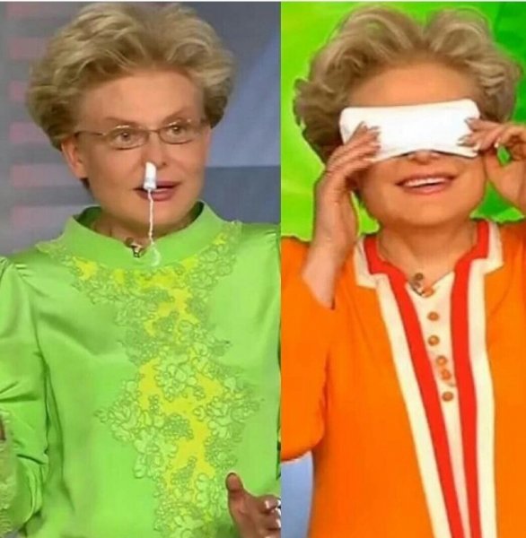 Елена Малышева палец