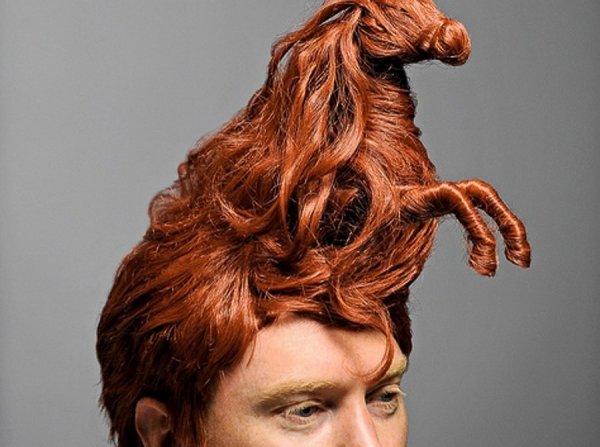 Смешные прически женские