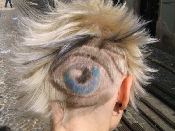 Экстравагантные стрижки