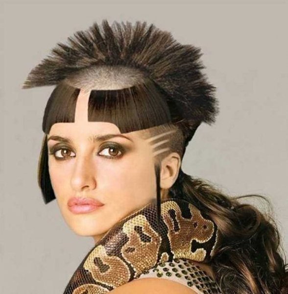 Необычные прически