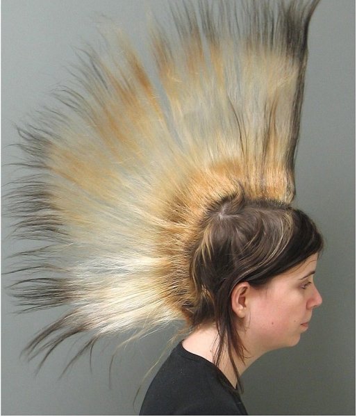 Нелепые женские прически