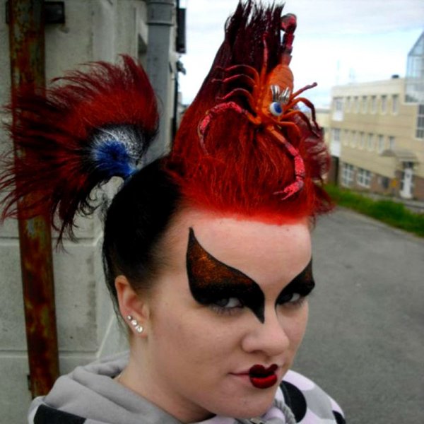 Забавные прически