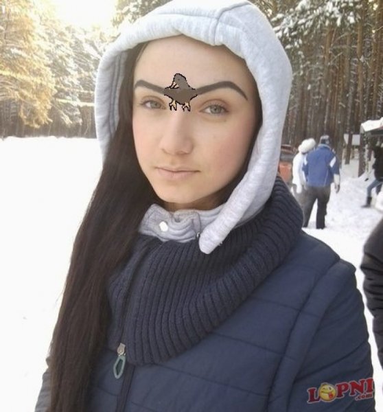 Прямолинейная девушка
