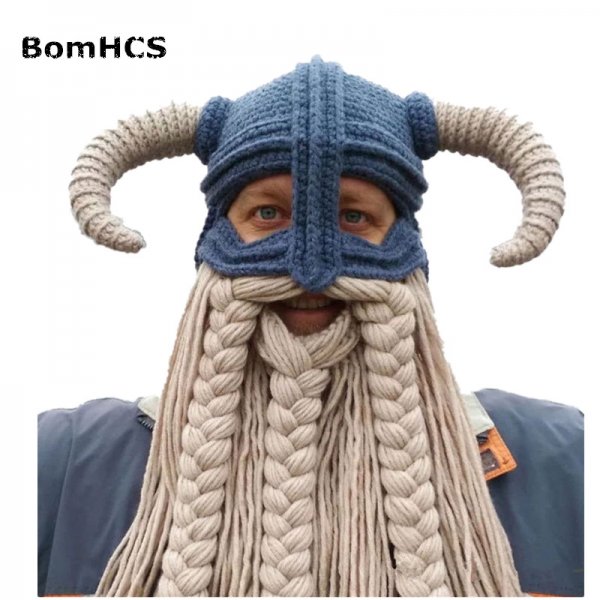 Балаклава Викинг вязаная