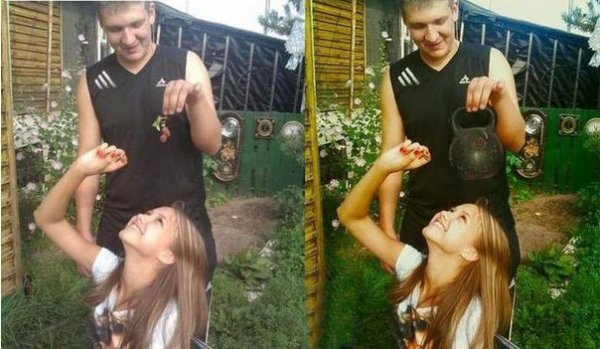 Приколы с фотошопом обработайте
