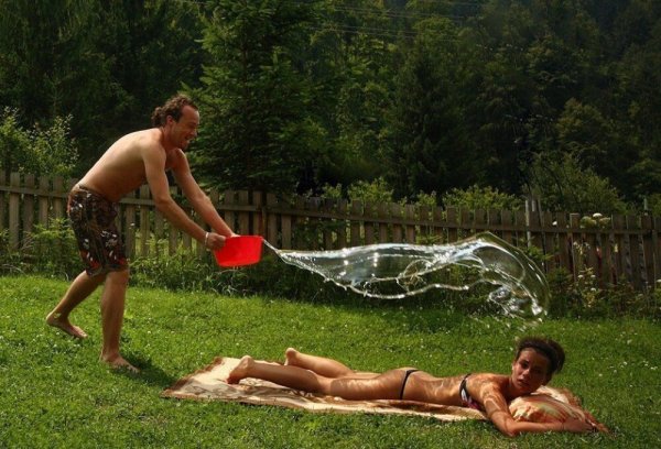 Удачные кадры с животными и людьми