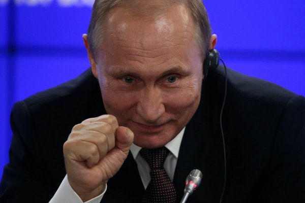 Смешное лицо Путина
