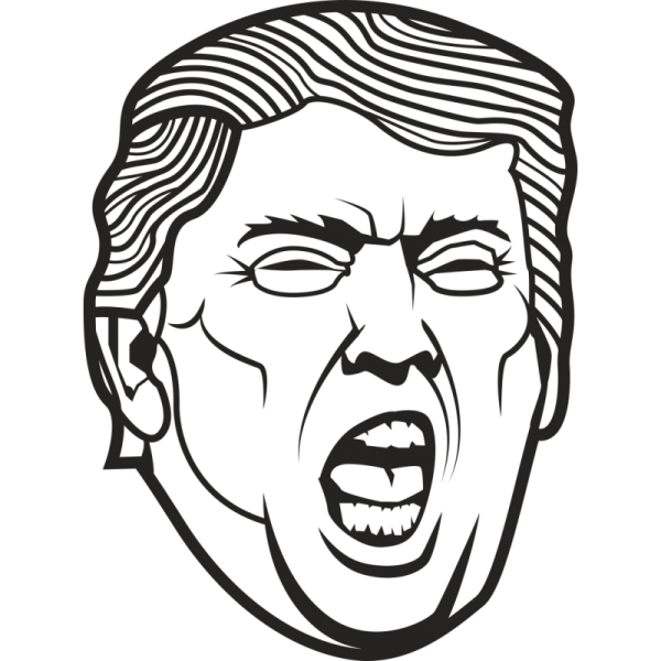 Дональд Трамп рисунок