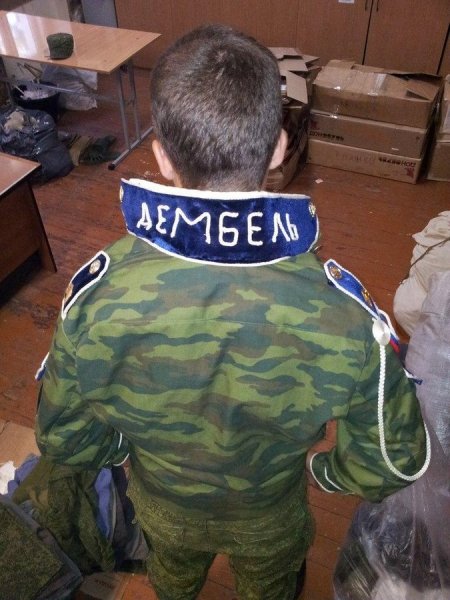 Дембельская форма мотошвейных войск