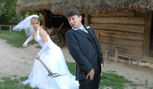 Свадьба в селе приколы