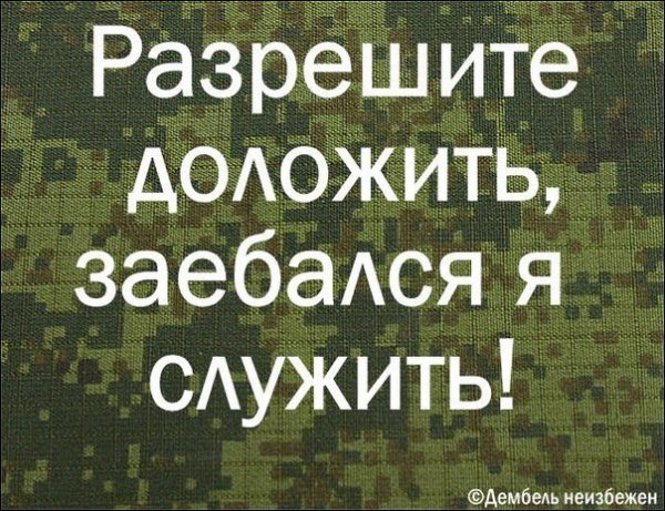 Дембель неизбежен