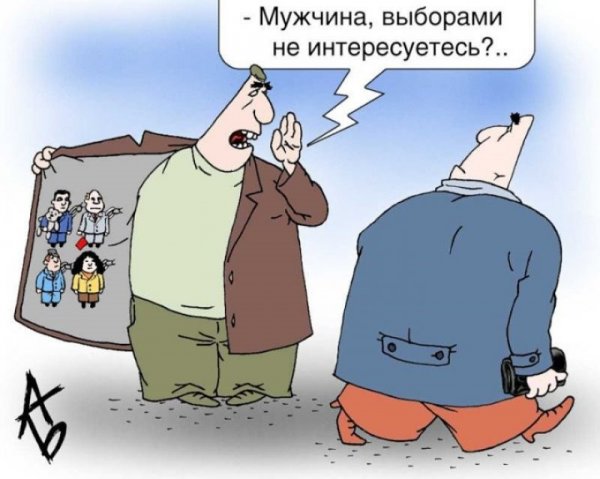 Честные выборы карикатура