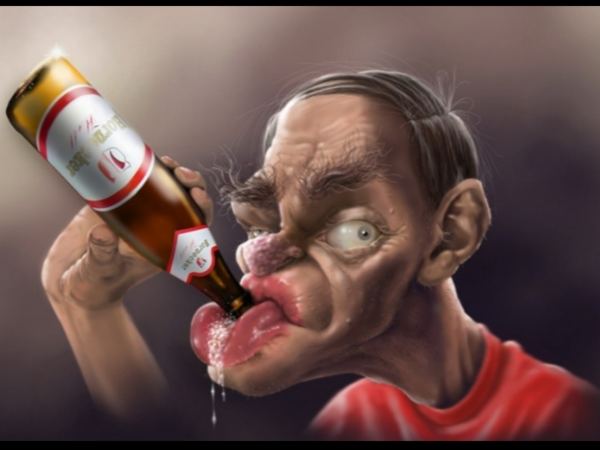 Карикатуры про пьяниц
