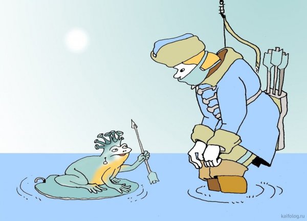 Вакцина карикатура
