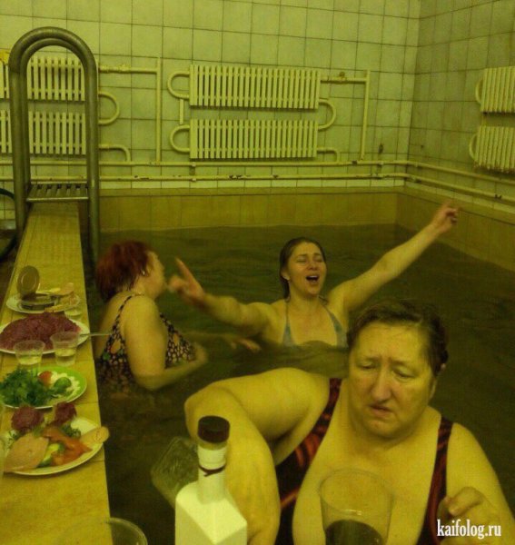 Сауна прикол