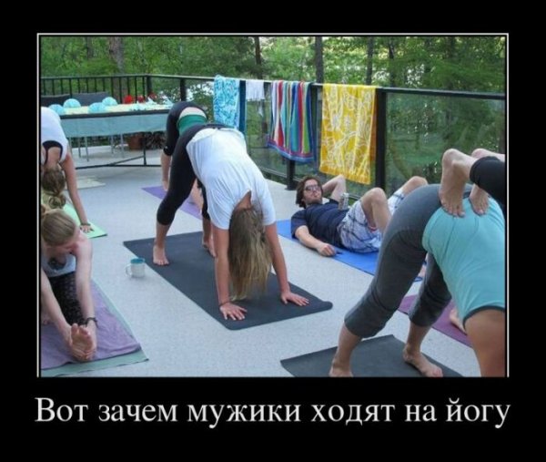 Йога шутки