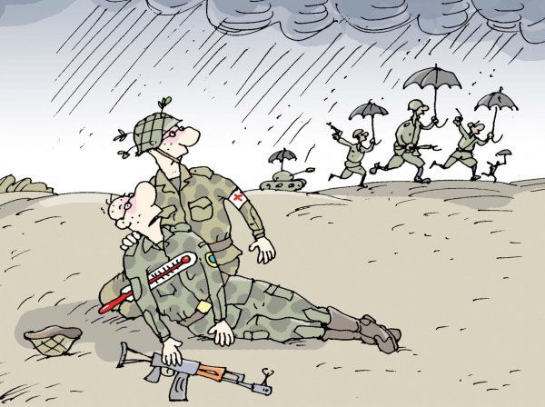Военные карикатуры