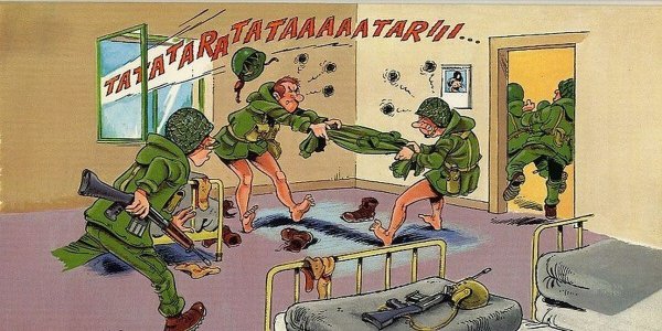 Карикатуры про армию