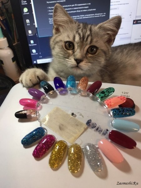 Смешные ногти