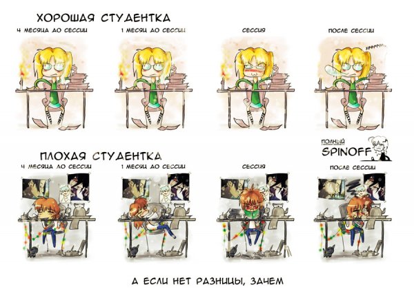 Шутки про сессию