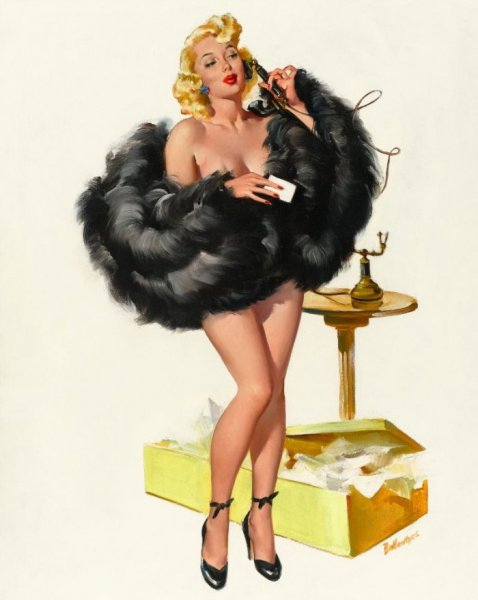 Художник Gil Elvgren