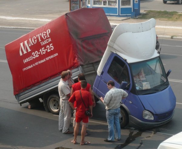 Прикольная реклама грузоперевозок