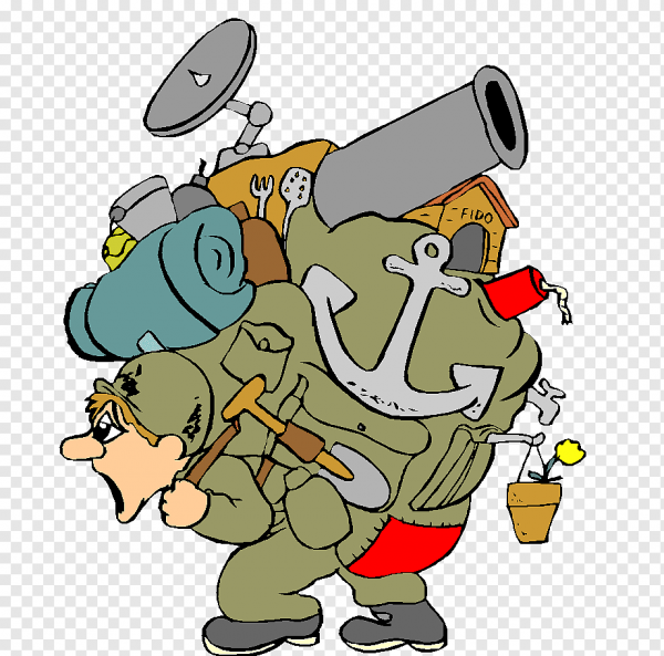 Смешные военные рисунки