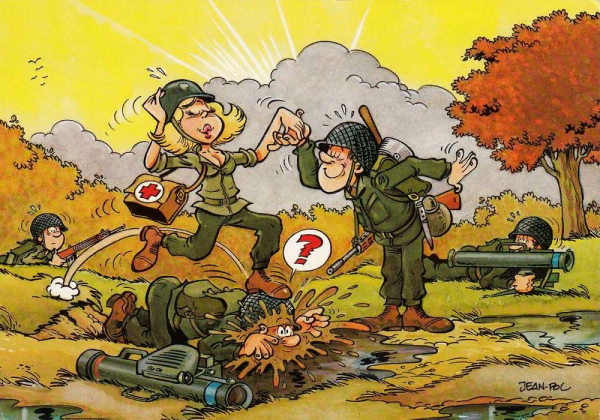 Военные карикатуры