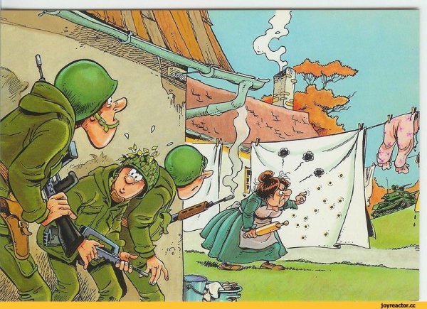 Военные карикатуры