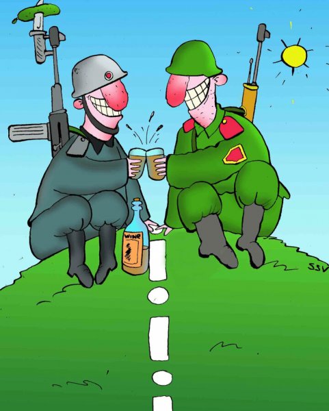 Военные карикатуры