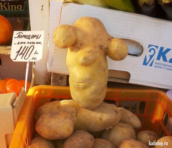 Смешной картофель