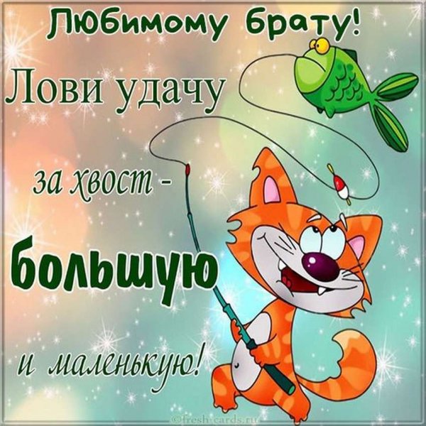 Смешные поздравления брату