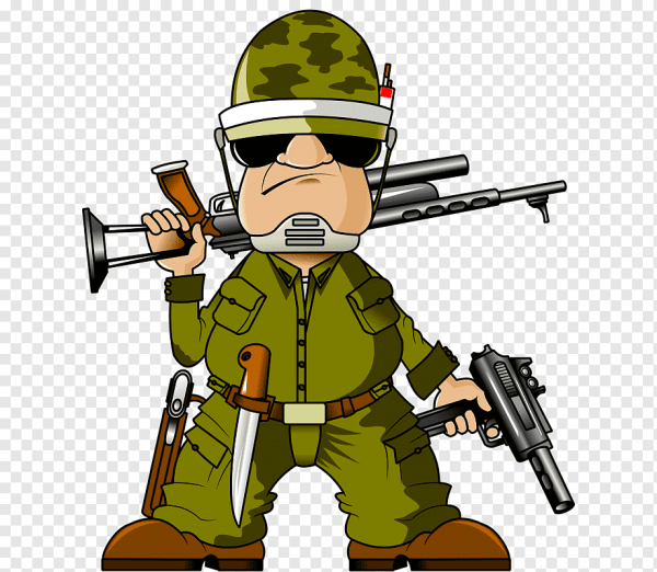 Мультяшные военные