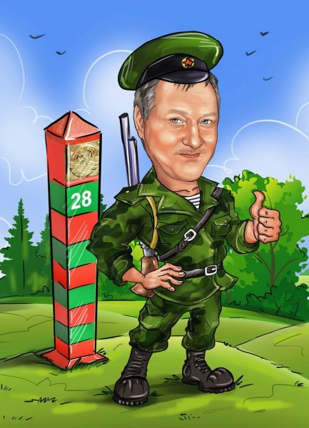 Прикольные военные человечки