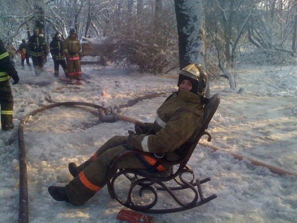 Пожарные приколы