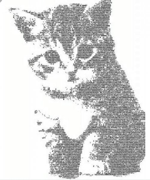 Кот из знаков