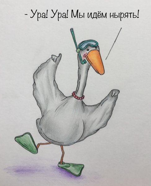 Ура мы идем нырять