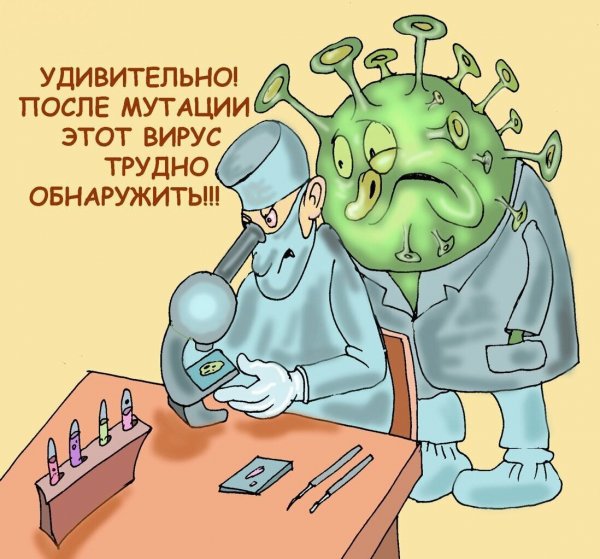 Шутки про вирус
