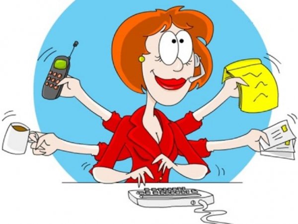 Карикатура на главного бухгалтера