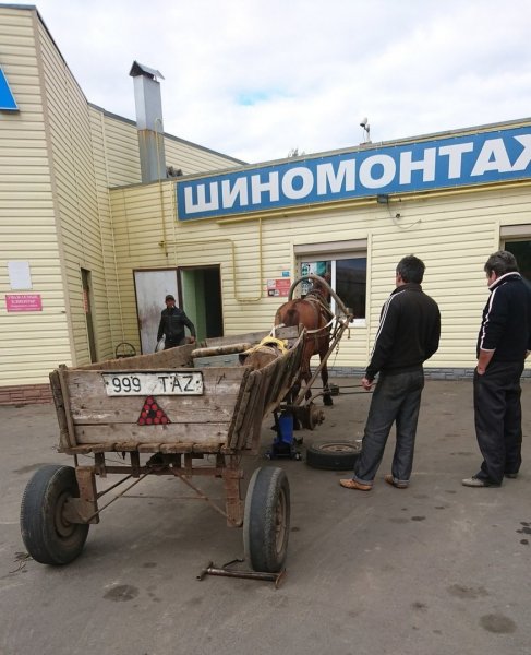 Шиномонтаж приколы