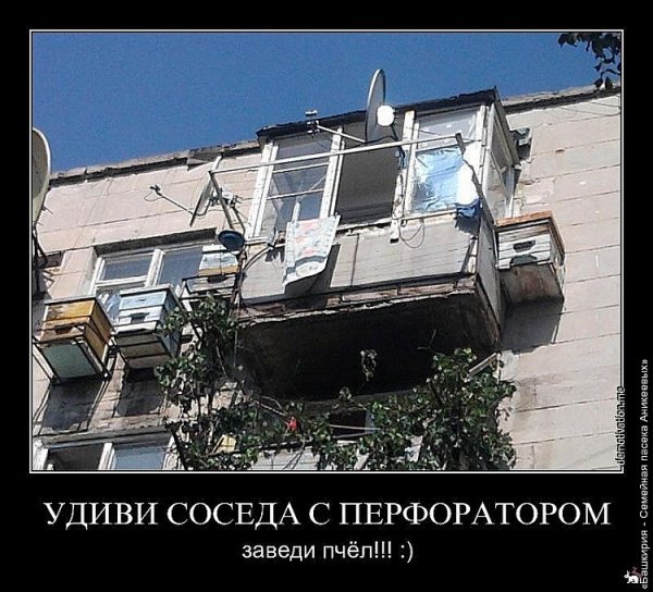 Демотиваторы про соседей