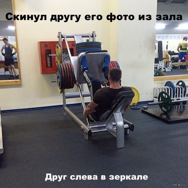 Шутки в тренажерном зале