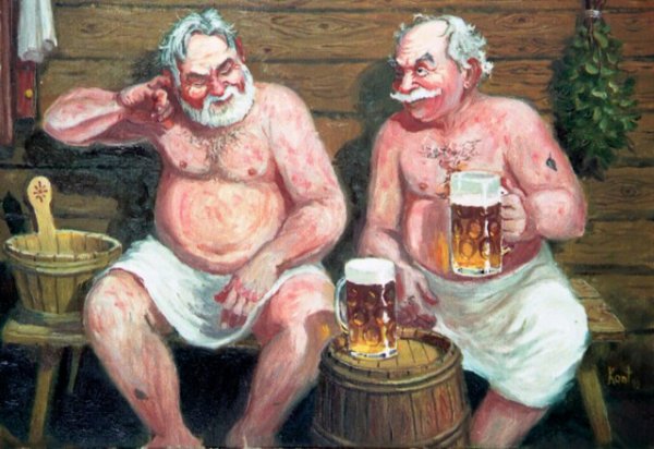 Баня картинки прикольные