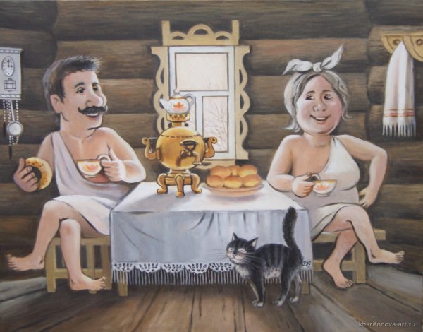 Пиво в бане