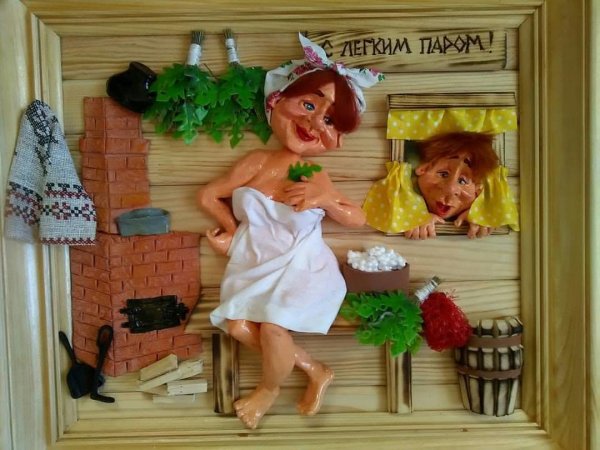 Декупажные карты для бани