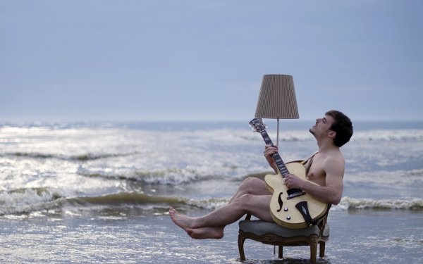 Музыкант море