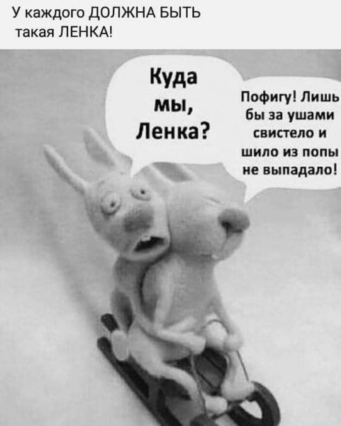 Приколы про ленку