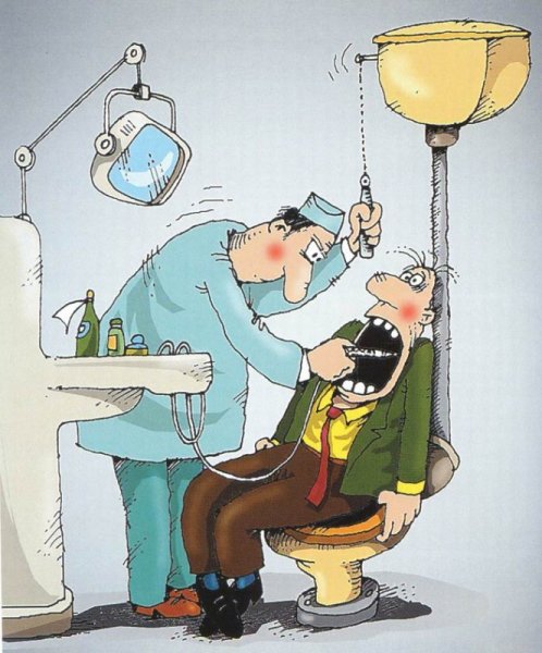 Карикатуры стоматологические